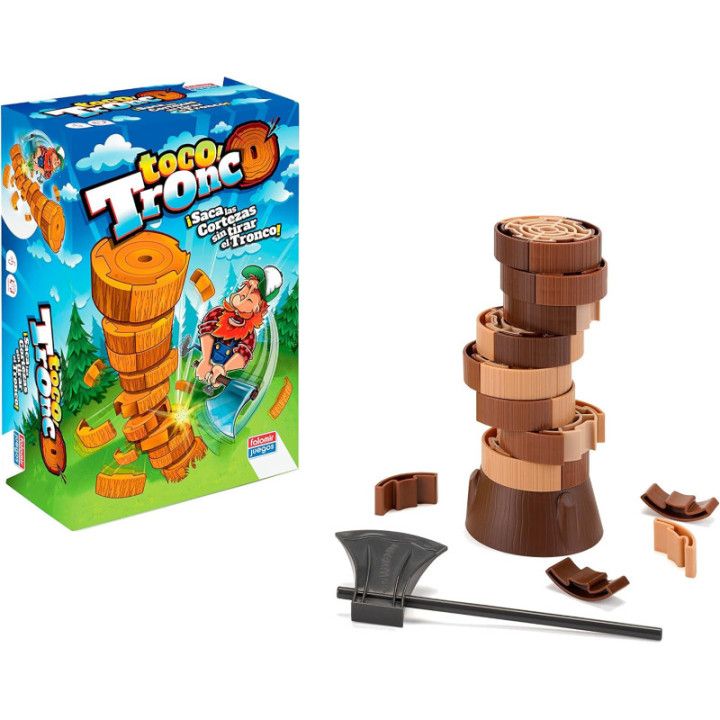 Toco Tronco, juego de habilidad con hacha