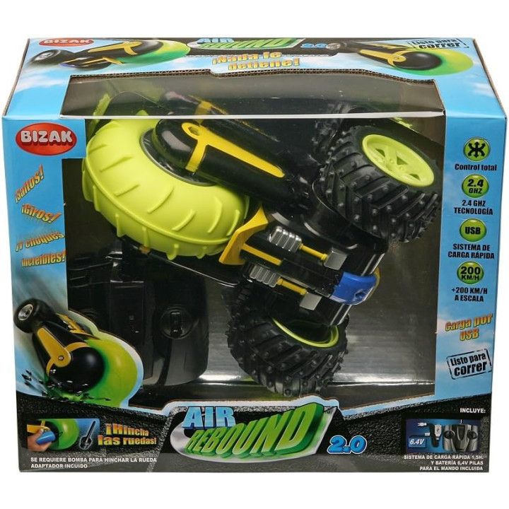 Bizak Air Rebound 2.0, rueda hinchable radiocontrol, modelo surtido