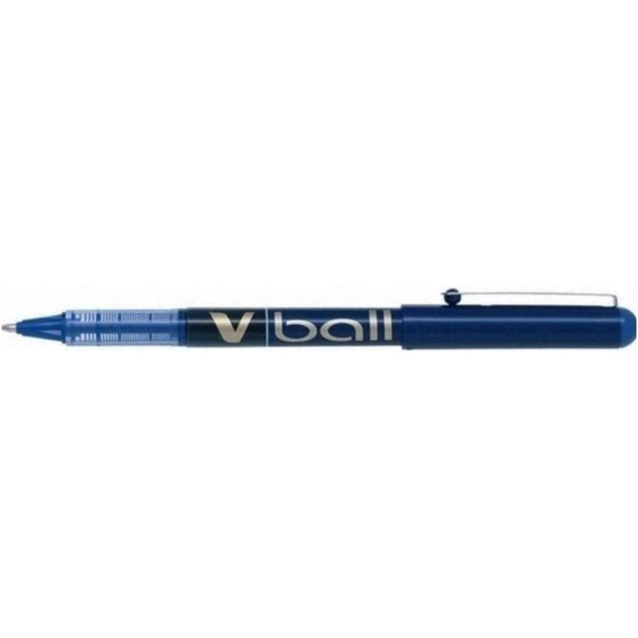 Pilot V-Ball 05, caja de 12 bolígrafos roller de tinta azul