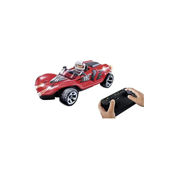 Playmobil Action 9090 Racer Cohete RC con mando Bluetooth