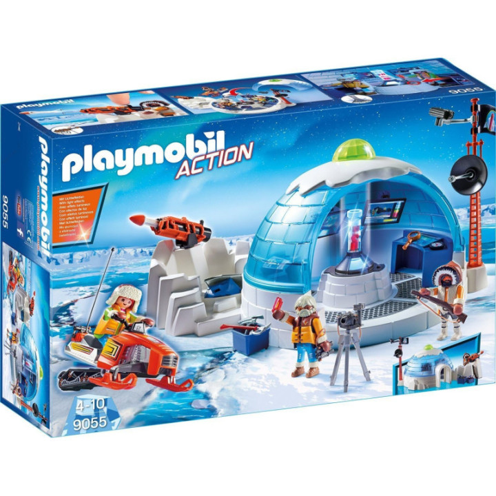 Playmobil Action 9055, Cuartel Polar de Exploradores