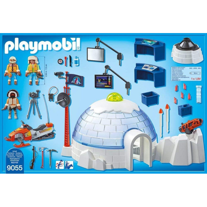 Playmobil Action 9055, Cuartel Polar de Exploradores