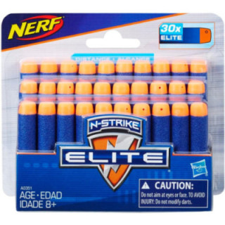 Nerf N-Strike Elite, recambio de 30 dardos azules