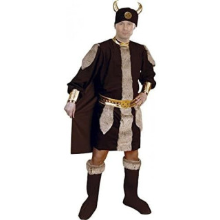 Disfraz de vikingo para adulto, talla M/L