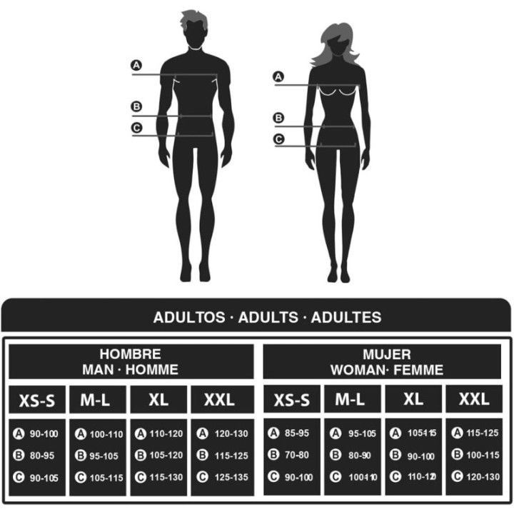 Atosa 16464, disfraz de mujer de hojalata gris, talla XL