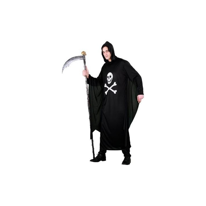 Disfraz de La Muerte para hombre, talla M/L