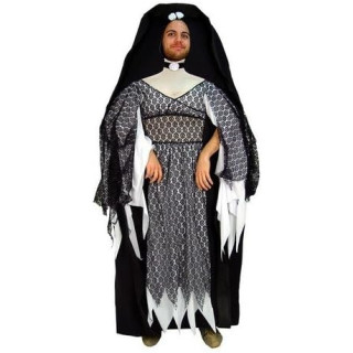 Disfraz de Mujer en Ataúd para adulto, talla M/L
