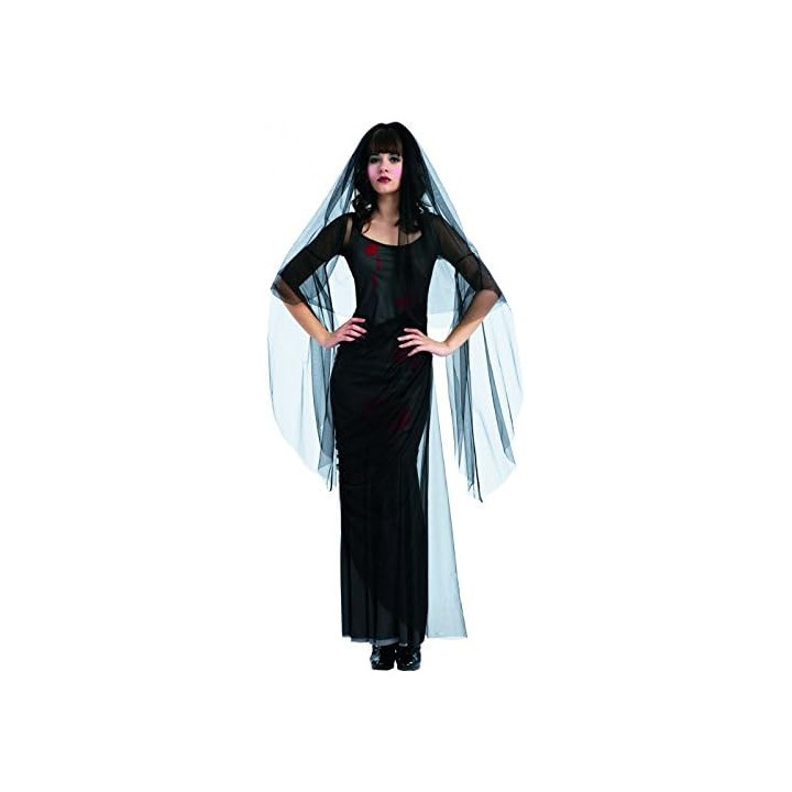 Disfraz de Novia Siniestra para mujer, talla M/L