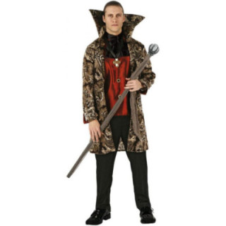 Atosa, disfraz de Drácula para hombre, talla M