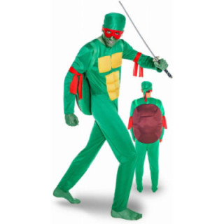 Disfraz de reptil ninja para hombre, talla M/L