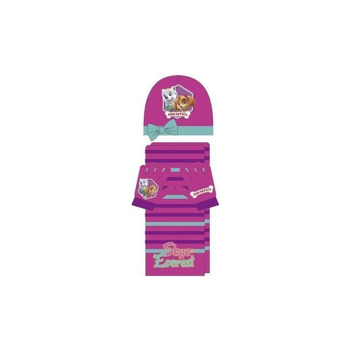 Arditex 864312 Set de Bufanda, Gorro y Guantes, Rosa, 2 años (Tamaño del Fabricante:m) para Niños