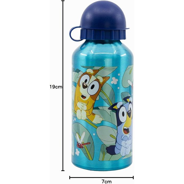 Stor Bluey, botella infantil de aluminio de 400 ml
