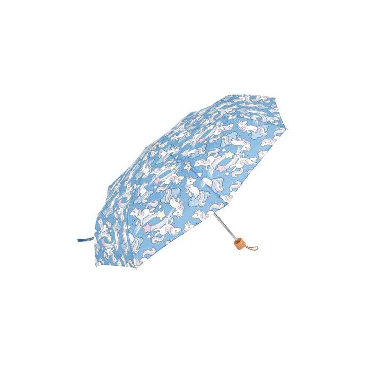 Paraguas plegable Unicornio 52/8 de poliéster pongee