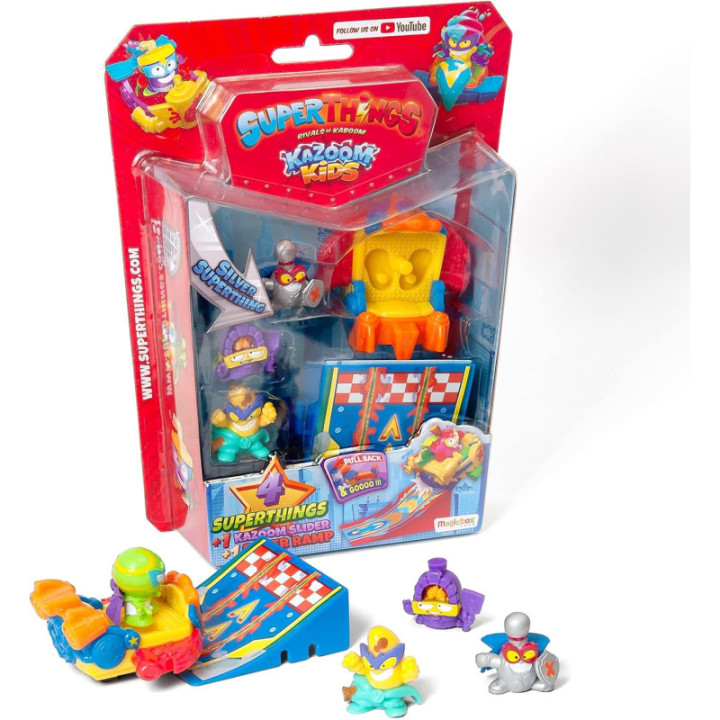 Rivals of Kaboom PST8B416IN00 Kazoom Kids, Blíster 4 Superthings
