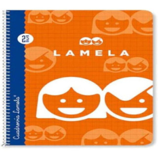 Lamela Cuaderno, 40 hojas, colores surtidos, 1 unidad, 5mm