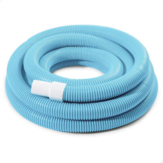 Intex 29083 - Manguera para aspirar Deluxe de 750 cm x 38 mm, Azul con Conexiones En Blanco.