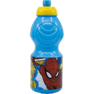 Stor Spiderman Midnight Flyer - Botella Sport infantil de 400 ml, modelo 74732