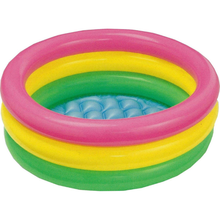 Intex 58924NP - Piscina 3 aros bebé Sunset, 86 x 25cm, - GBLA