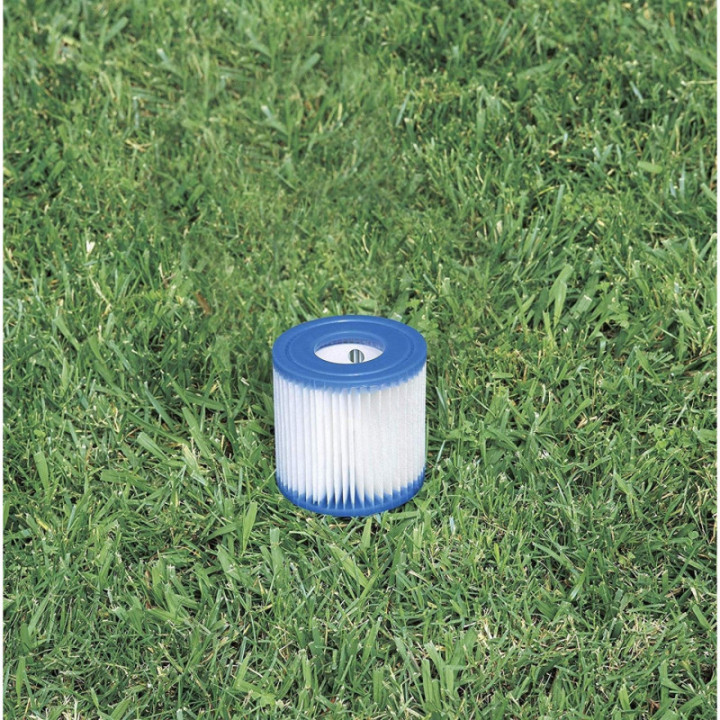 Intex, 29007, cartucho piscina, Blanco y azul, 9.21 x 1 - GBLA