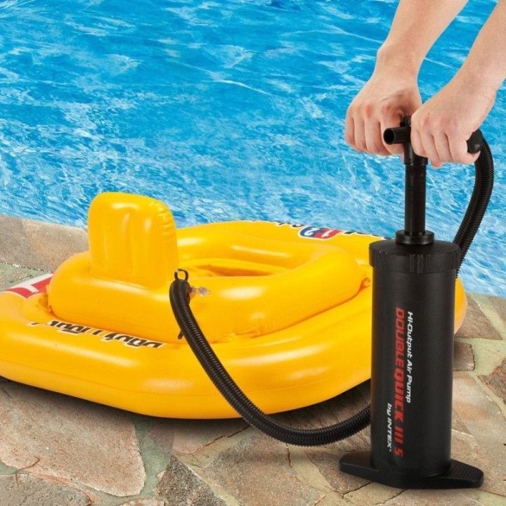 Intex 68605 - Hinchador de mano doble velocidad - 37 cm - GBLA