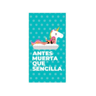 Toalla Poly 255 Gramos 90x160cm Antes Muerta - GBLA
