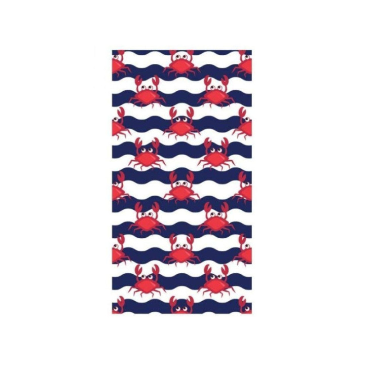Toalla Poly 255 Gramos 90x160cm Cangrejos - GBLA