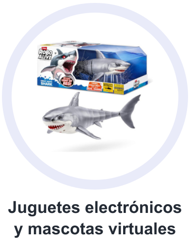 Juguetes electrónicos y mascotas virtuales